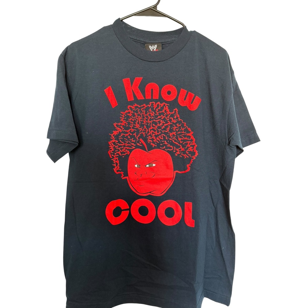 Vintage WWE Carlito Caribbean Cool Shirt Black Red I Know Cool Mens Medium M